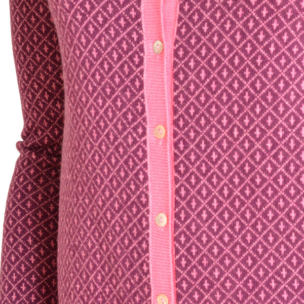 Avoca - Vest paars/roze